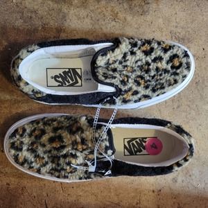 Men's Vans Slip-On 59 'Leopard
Fuzzy Shoes Unisex